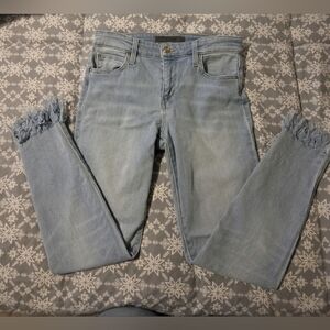 Joe's Jeans The Icon Light Wash Ankle Jeans, sz 28